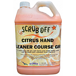 Scrub Off Citrus Hand Cleaner with Grit 5L