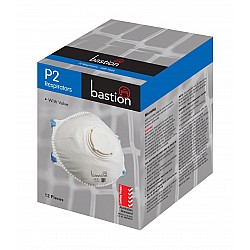 Bastion P2 Respirator Mask with Valve Box of 12