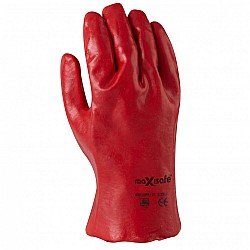 Chemical Resistant Short Sleeve PVC Gloves 27cm length