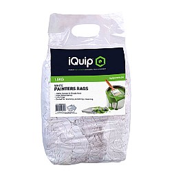 iQuip white Painters Rags 1.5kg Bag